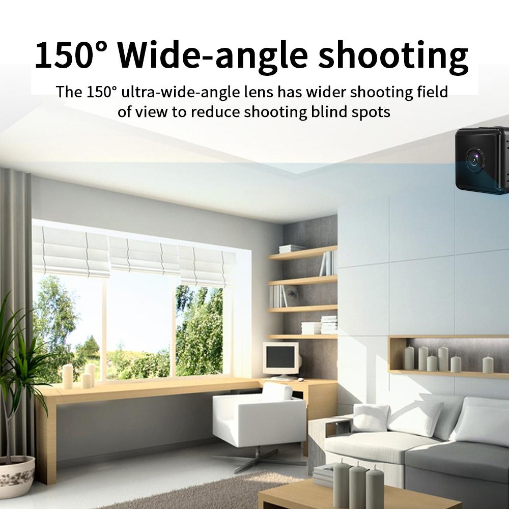 Wireless Mini Surveillance Camera With Night Vision & Motion Detection - 720P