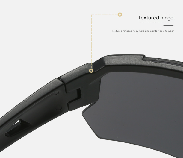 Pink Temples and Colorful Lenses Unisex Sport Cycling Sunglasses - Lightweight Wraparound Eyewear for Running & Outdoor Activities